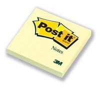3M PostIt Note 76x76mm Yellow 654