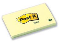 3M PostIt Note 76x127mm Yellow 655