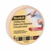 3M Drafting Tape 25mmx50M 230