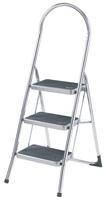 Abru Blue Seal 3 Step Stool Chrome