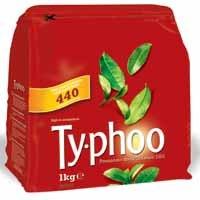 Typhoo 1Cup TeaBag Pk440 A07006