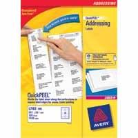 Avery Address Label Wht Pk500 L7160-500