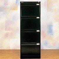 Bisley 4D Filing Cab Lock Blk Flush BS4E