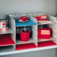 Pigeon Hole Shelf Unit Grey BPH