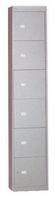 Bisley 6 Door Locker D305mm Coffee/Crm