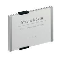 Durable Info Sign 149x105.5mm Silver