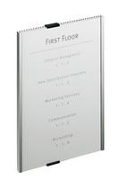Durable Info Sign 210x297mm Silv 4806/23