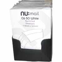 Elco Nu White C6 Envelope Display Unit