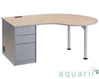 Aquarii 1600 Workstation 3Drw LH Maple