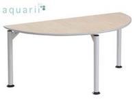 Aquarii SemiCirc Conf Table 1623mm Maple