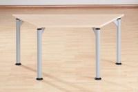 Aquarii Trapezoid Table 1600mm Maple