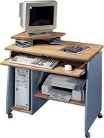 Germania Computer Desk Beech/Silv 461/23