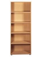 Power Bookcase H1800mm Beech 987-02