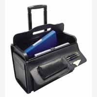 Pilots Case Wheelie Black 2179