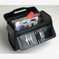 Pilots Case Bonded Leather Black 2271