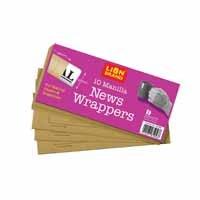 Lion Newswrappers Pk10 Manilla 329185