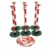 Chain Support Post Red/White 1531101/6