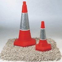 JSP Weighted Cone Reflective Slv Small