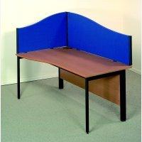Sirius DeskScrn 800mm Wave Blue