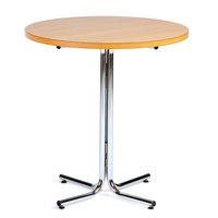 Sirius Round Bistro Table Silver Frame