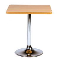 Sirius Square Bistro Table Silver Frame