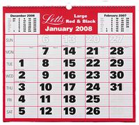 Letts Large Monthly Calendar 2010 LMC