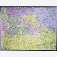Map A-Z Postcode of Greater London
